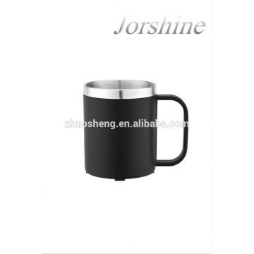 hot sale double wall ceramic coffee mug